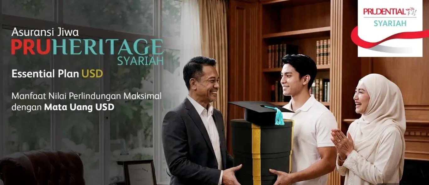 PRUHeritage Syariah Essential Plan USD: Manfaat Nilai Perlindungan Maksimal dengan Mata Uang USD