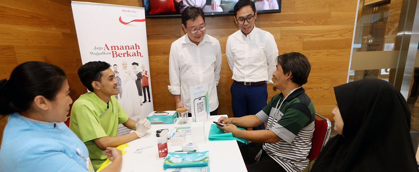 Sambut Hari Pelanggan Nasional, Prudential Syariah Menyediakan Pemeriksaan Kesehatan Gratis