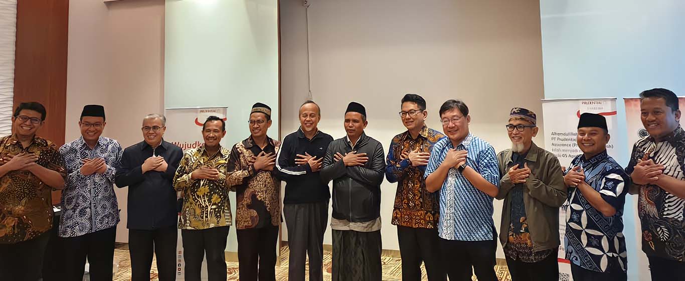 Konsinyering Prudential Syariah bersama Dewan Syariah Nasional – Majelis Ulama Indonesia (DSN – MUI): Perkuat Komitmen, Wujudkan Inovasi Produk Asuransi Syariah!