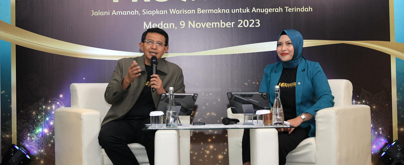 Media Gathering Medan: PRUAnugerah Syariah Bantu Siapkan Warisan Hingga Miliaran dengan Harga Secangkir Kopi per Hari