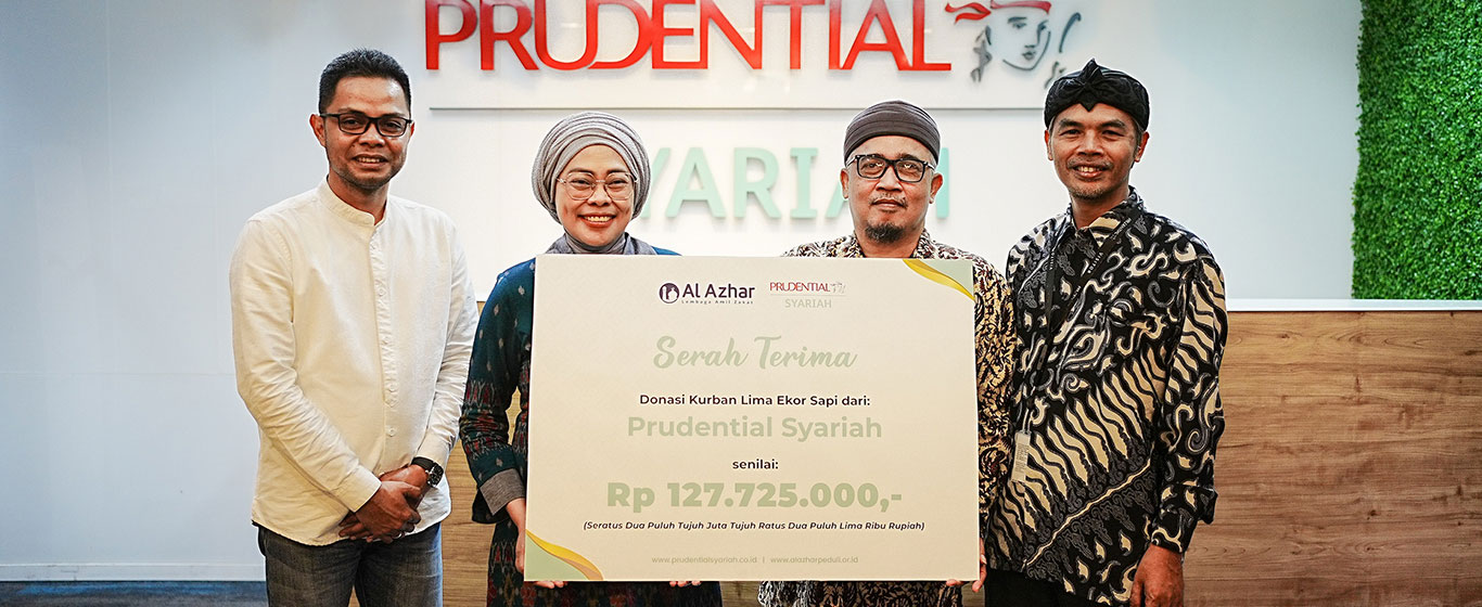 Prudential Syariah Ajak Masyarakat Menjadi #GenerasiAmanah dalam Berbagi untuk Sesama di Momen Iduladha 1445 H