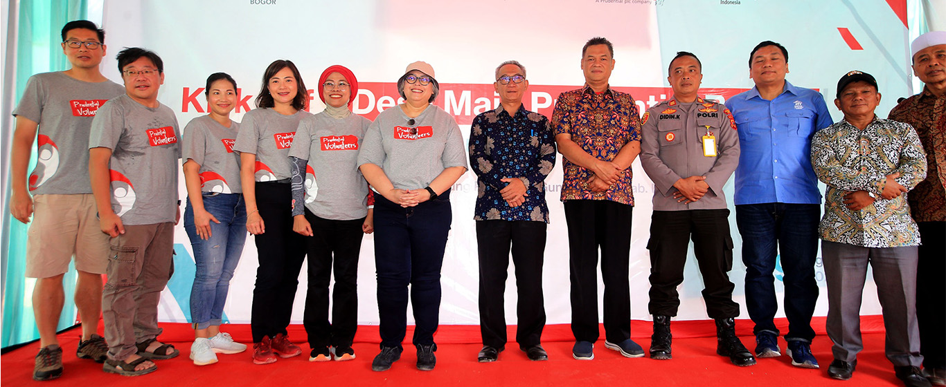 Inisiasi Program Desa Maju Prudential Bogor Guna Tingkatkan Kesejahteraan Masyarakat