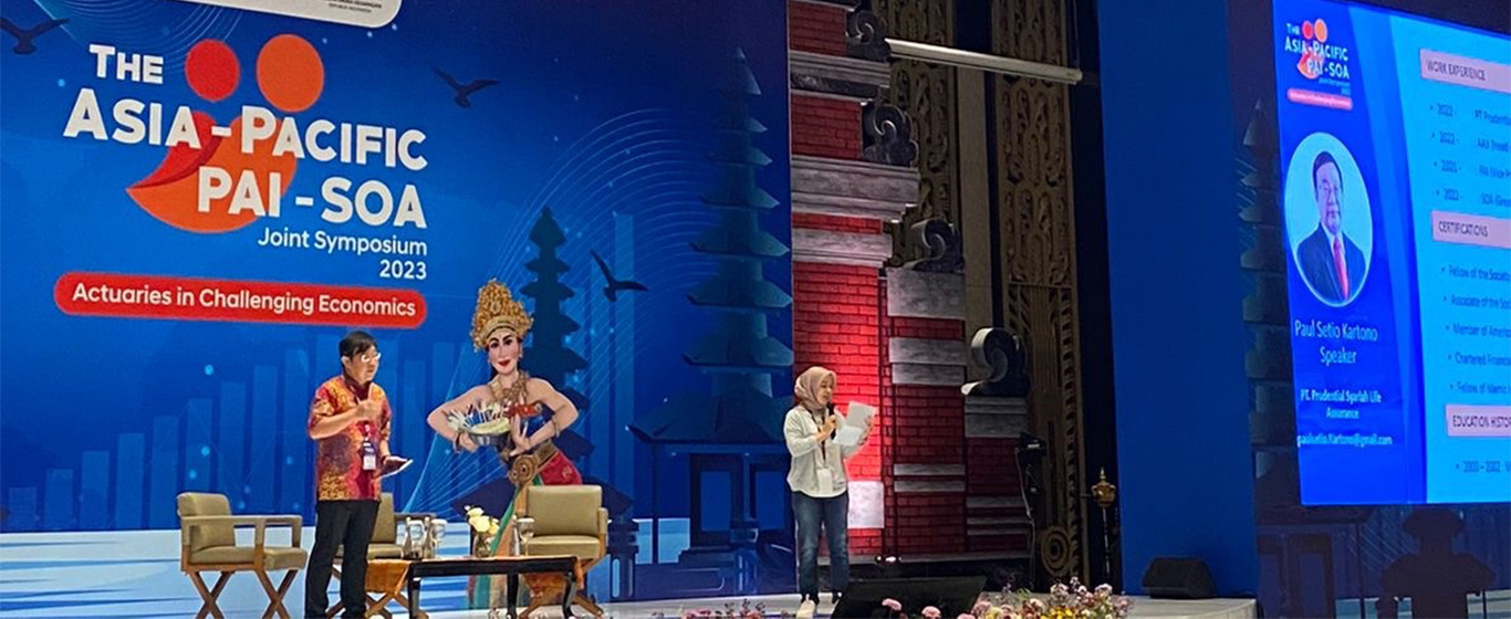 Prudential Syariah Turut Berpartisipasi dalam The Asia Pacific PAI-SOA Joint Symposium 2023 “Actuaries in Challenging Economics”