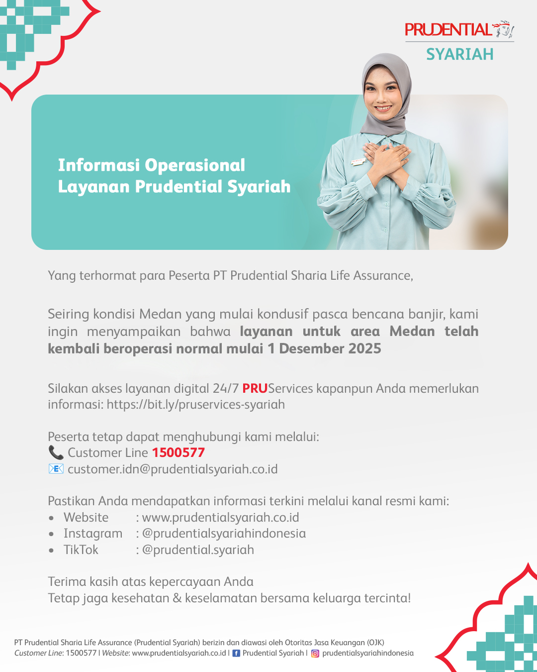 Banner Awareness Pop Up Website