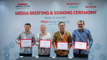 Prudential Indonesia & Prudential Syariah Perkuat Kerja Sama dengan Sunway Medical Centre Malaysia