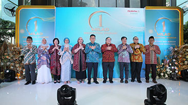 Prudential Syariah Rayakan Milad Pertama dengan Menggelar Press Conference di Hutan Kota Plataran