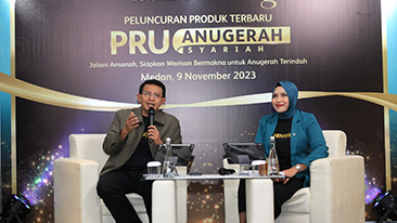 Media Gathering Medan: PRUAnugerah Syariah Bantu Siapkan Warisan Hingga Miliaran dengan Harga Secangkir Kopi per Hari