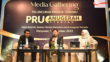 Media Gathering Bali: PRUAnugerah Syariah Bantu Siapkan Warisan Hingga Miliaran dengan Harga Secangkir Kopi per Hari