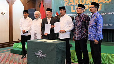 Perkuat Penyaluran Manfaat Wakaf Prudential Syariah Luncurkan Kemitraan dengan LWPNU