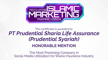 Perkuat Posisi Sebagai Pemimpin Industri di Indonesia, Prudential Syariah Raih Penghargaan Tech For Islamic Award 2024