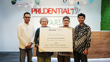 Prudential Syariah Ajak Masyarakat Menjadi #GenerasiAmanah dalam Berbagi untuk Sesama di Momen Iduladha 1445 H