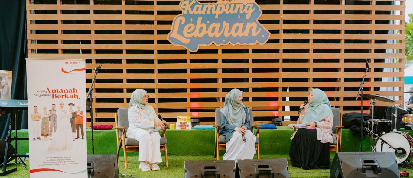 Acara prudential di kampung lebaran