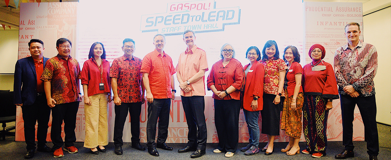 Kunjungan Group CEO Prudential