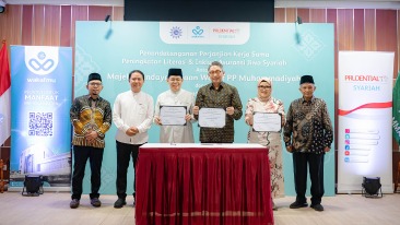 Peningkatan Literasi Wakaf oleh Prudential syariah & PP Muhammadiyah